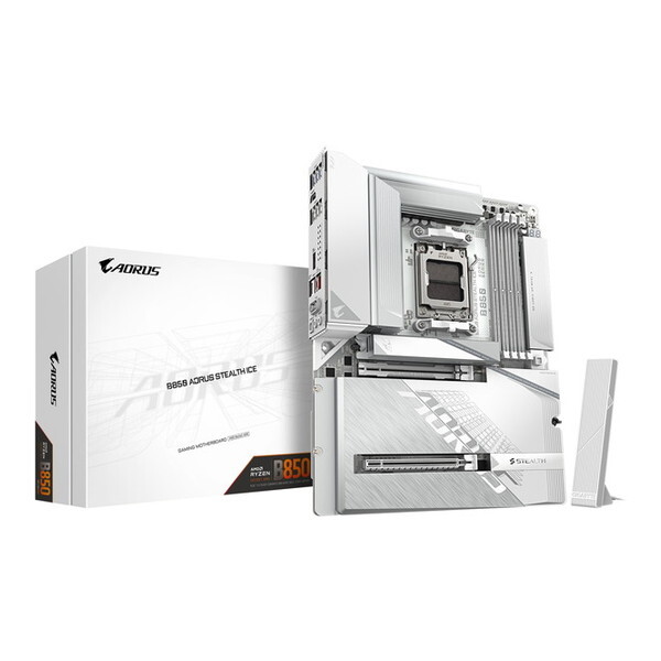 B850 A STEALTH ICE ホワイト マザーボード