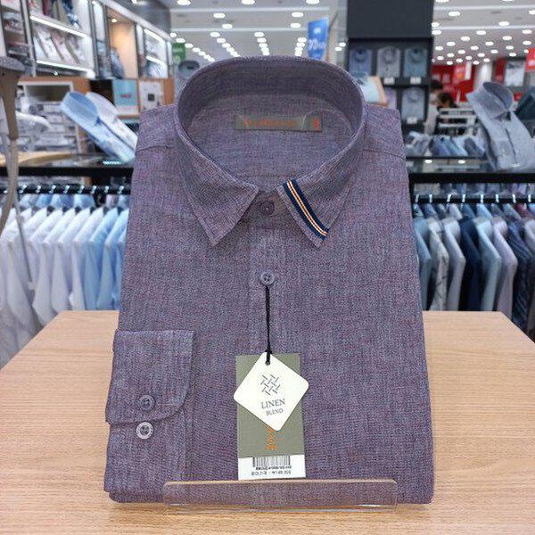 リネン混紡ソリッドカラーポイント/EBCMZ-41808_IC