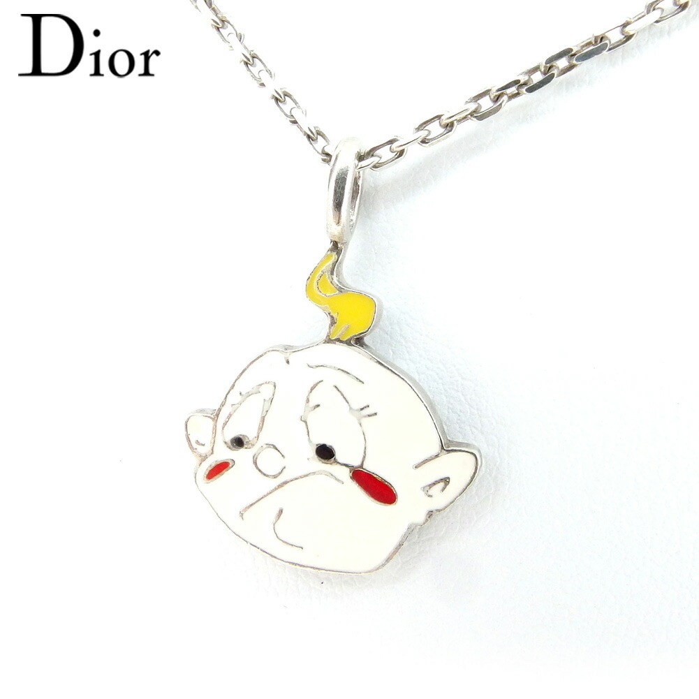 ネックレス ペンダント アクセサリー キャラクター シルバー ホワイト 白系 中古