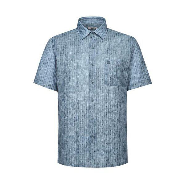 ポリ100プリント半袖シャツ__DLS3SHCS163N1