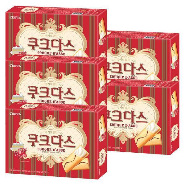 クラウン ククダス ホワイトトルテ 288g 5個