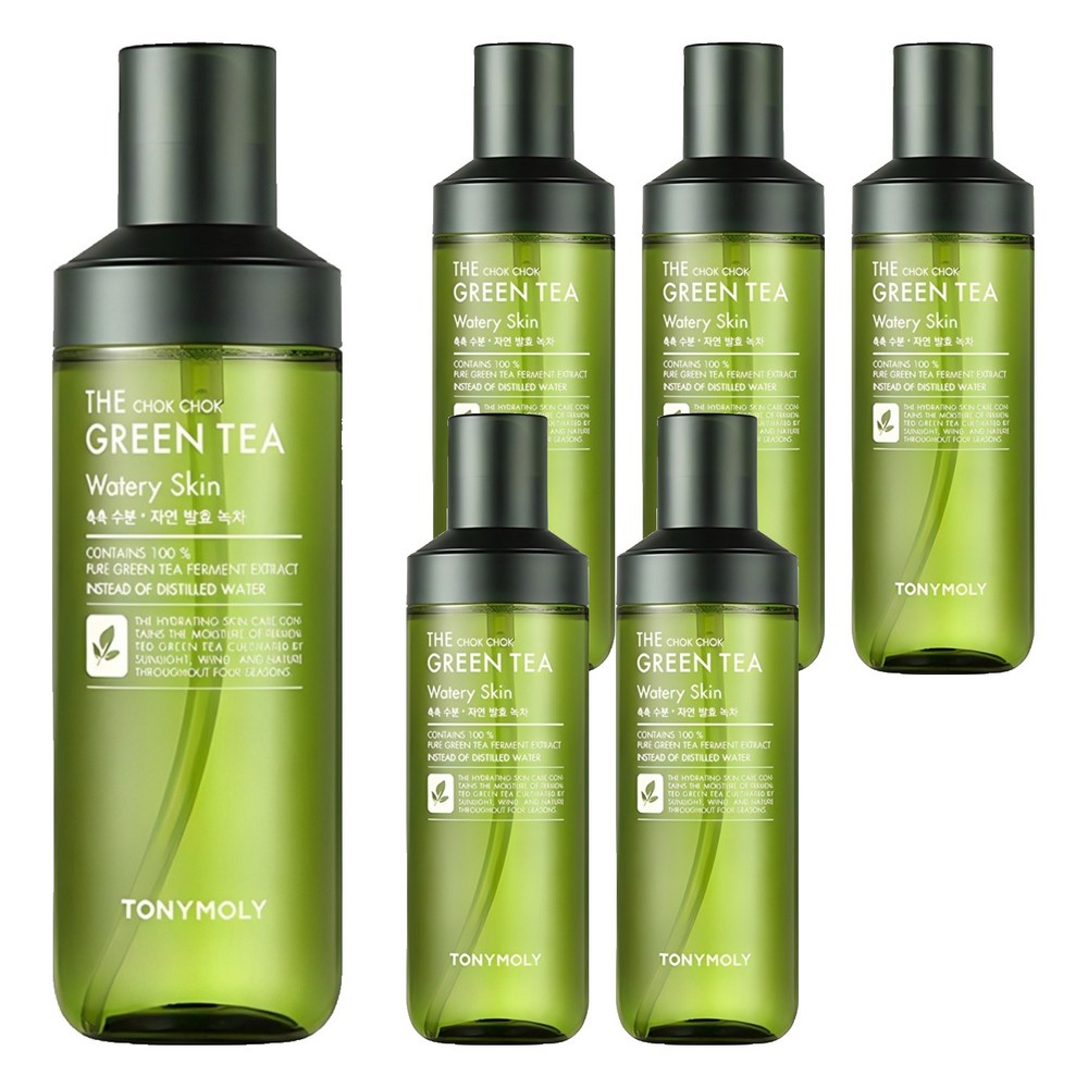 トニーモリー ザ しっとり グリーンティー 水分 スキン180ml6個