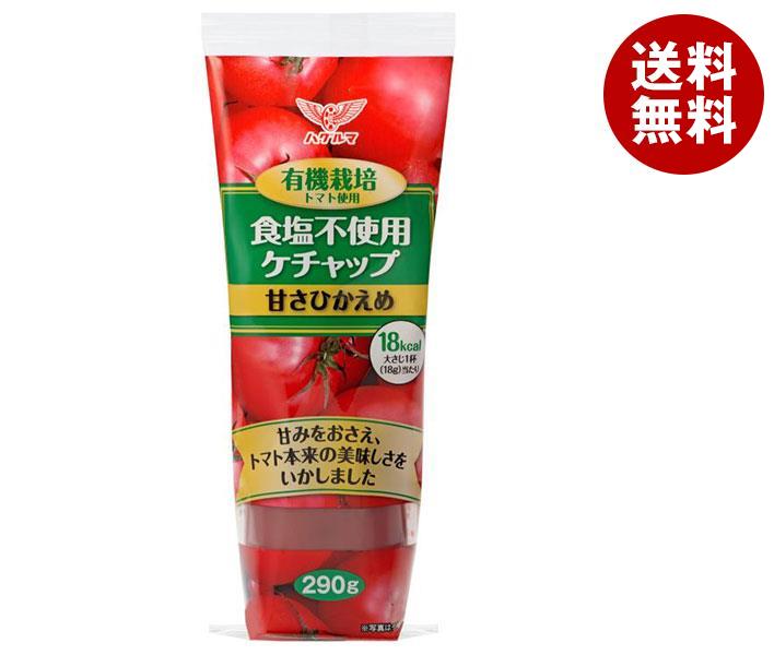 ハグルマ 有機栽培トマト使用 食塩不使用ケチャップ 290g＊20本入＊(2ケース)