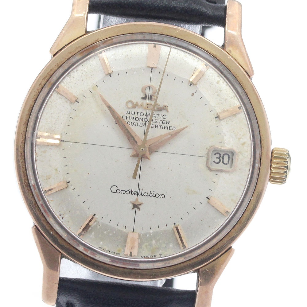 訳あり オメガ OMEGA 168.005 コンステレーション 12角 cal.561 デイト 自動巻き メンズ _951273【中古】