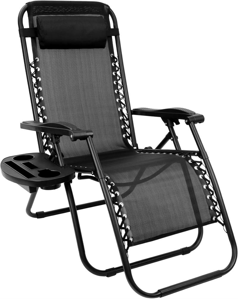 早いもの胜ち アウトドアチェア リクライニングチェア 折りたたみ アウトドアチェア オットマン付き 無段階 角度調節 軽量 耐荷重123kg 組立不要 ゼログラビティー/無重力/インフィニティチェア