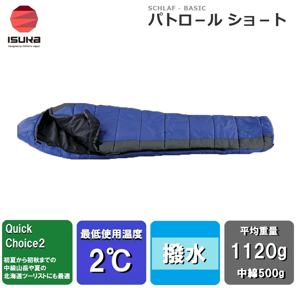 ISUKA（イスカ） 1172 パトロールショート(ロイヤル) ISK117212