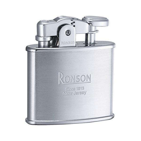 ロンソン RONSON ライター スタンダード フリントオイルライター クロームサテン R02-0026