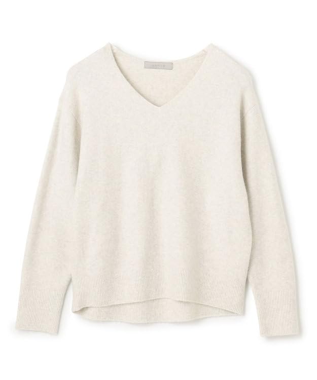 [UNFILO] 【洗える/抗菌防臭】ふわふわニット Vネック