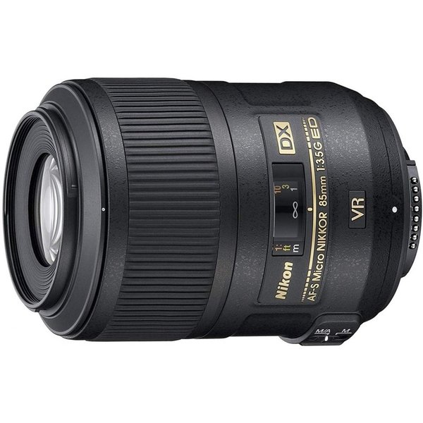 【中古】ニコン Nikon 単焦点マイクロレンズ AF-S DX Micro NIKKOR 85mm f/3.5G ED VR ニコンDXフォーマット専用