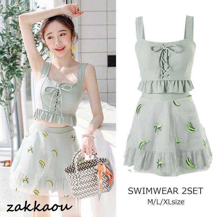 水着3点セット レディース 体型カバー 水着 セパレート ショットパンツ ビキニセット 小胸バンドゥ 40代 オシャレ韓国風 可愛い スイムウェア ママ