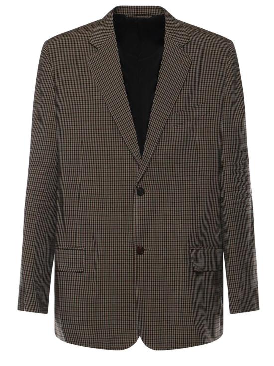 BALENCIAGA Men Jacket 850763 TTO38 2866 KHAKI BROWN
