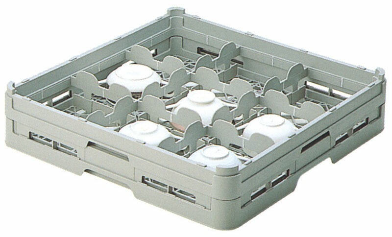 本間冬治工業 弁慶ラック フルサイズ ブイヨンカップラック 9仕切り 9-95 6,830円