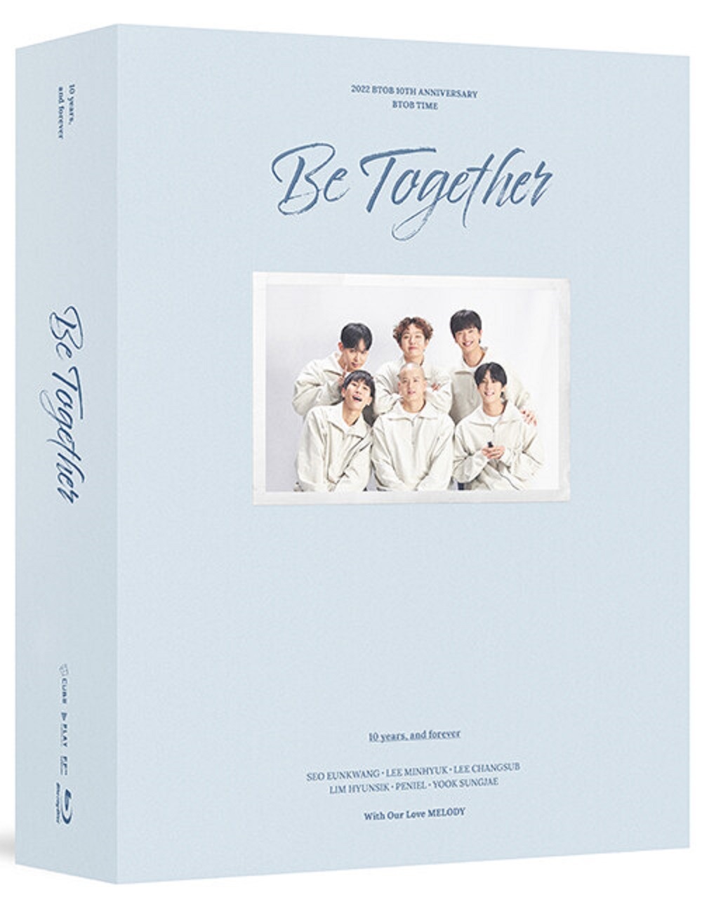 btob be together ブルーレイ　未開封 BTOB 10TH ANNIVERSARY CONCERT : 2022 BTOB TIME [Be Together] Blu