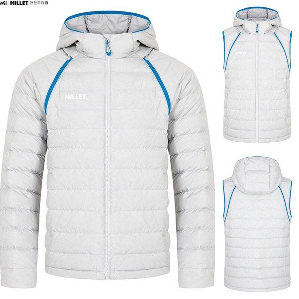 パディングダウン(ベスト)男性用冬モジュールジャケットMRUWD060_IC