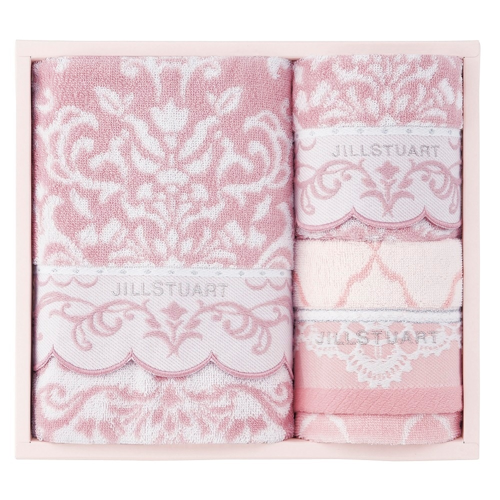 ブルームオーナメントタオルセット 58-3219500 113-C060 タオル フェイス ふんわり ラッピング無料 のし無料 ギフト セット B41