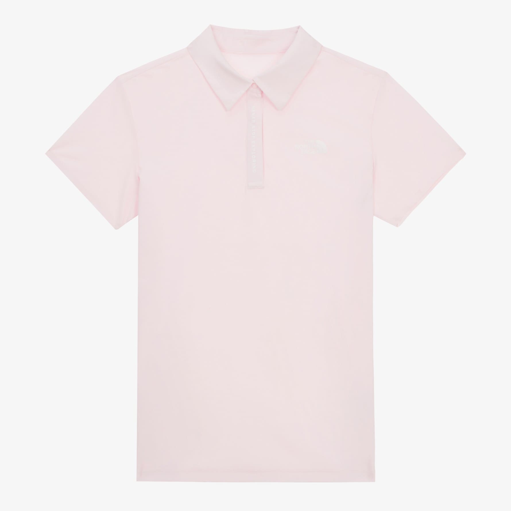 THENORTHFACE レディース アイスグリーン 半袖 ポロ (NT7PR32A)