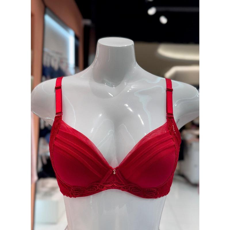 [スターフィールド高陽] 70C-85Eまで 24FW メインメロフィット レースモールドブラ レッド( BR1900Q )