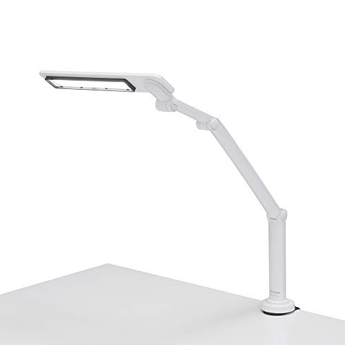 アイリスオーヤマ LED デスクライト クランプタイプ 省スペース 調光無段階 角度調節可能 5,917円