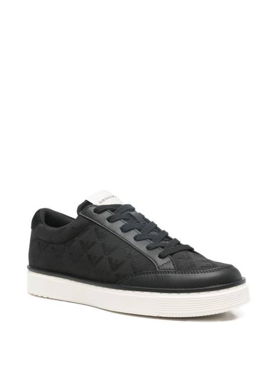 EMPORIO ARMANI Men Sneakers EM004782 AF23199MC406 Black