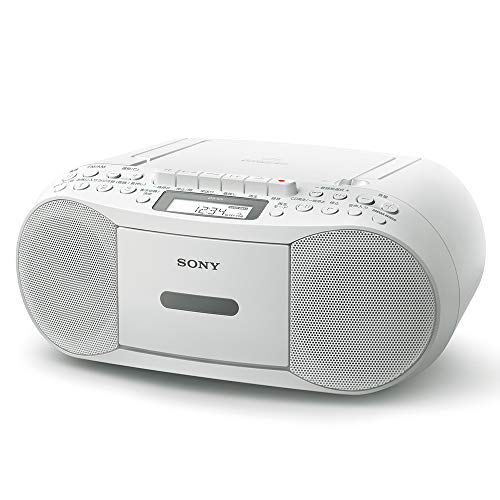 ソニー CDラジカセ レコーダー CFD-S70 : FM/AM/ワイドFM対応 録音可能