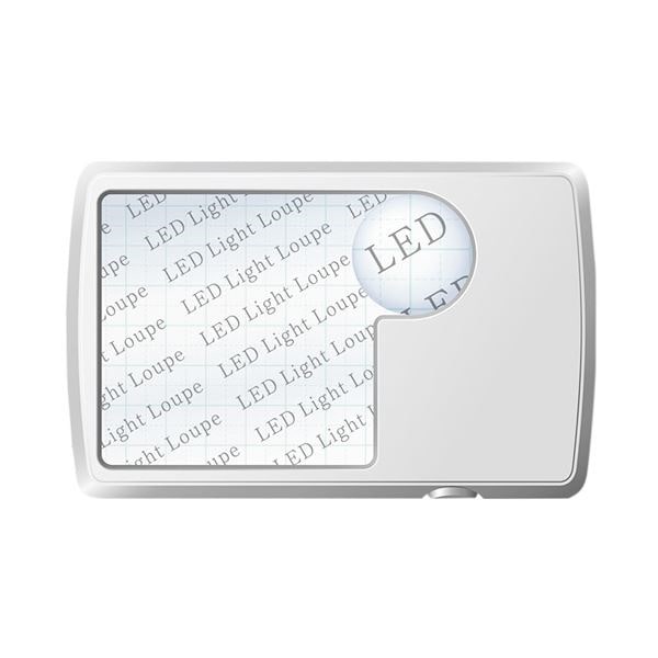 （まとめ） 日進医療器 文字が見やすいルーペカードタイプ 1個 [x10セット]