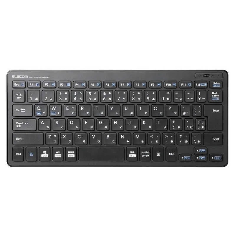 TK-FDP098TBK [ブラック]無線薄型ミニキーボード