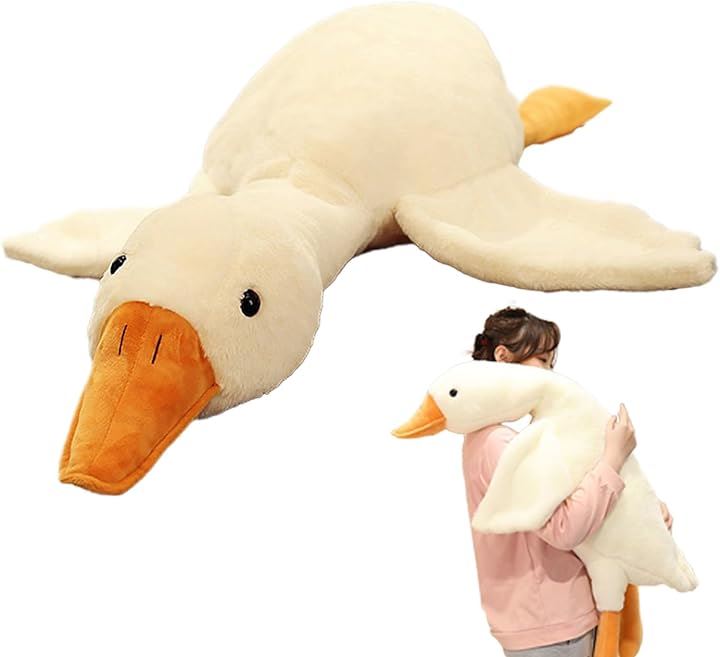 Qoo10] ガチョウ 抱き枕 クッション ロングクッ : 寝具・ベッド
