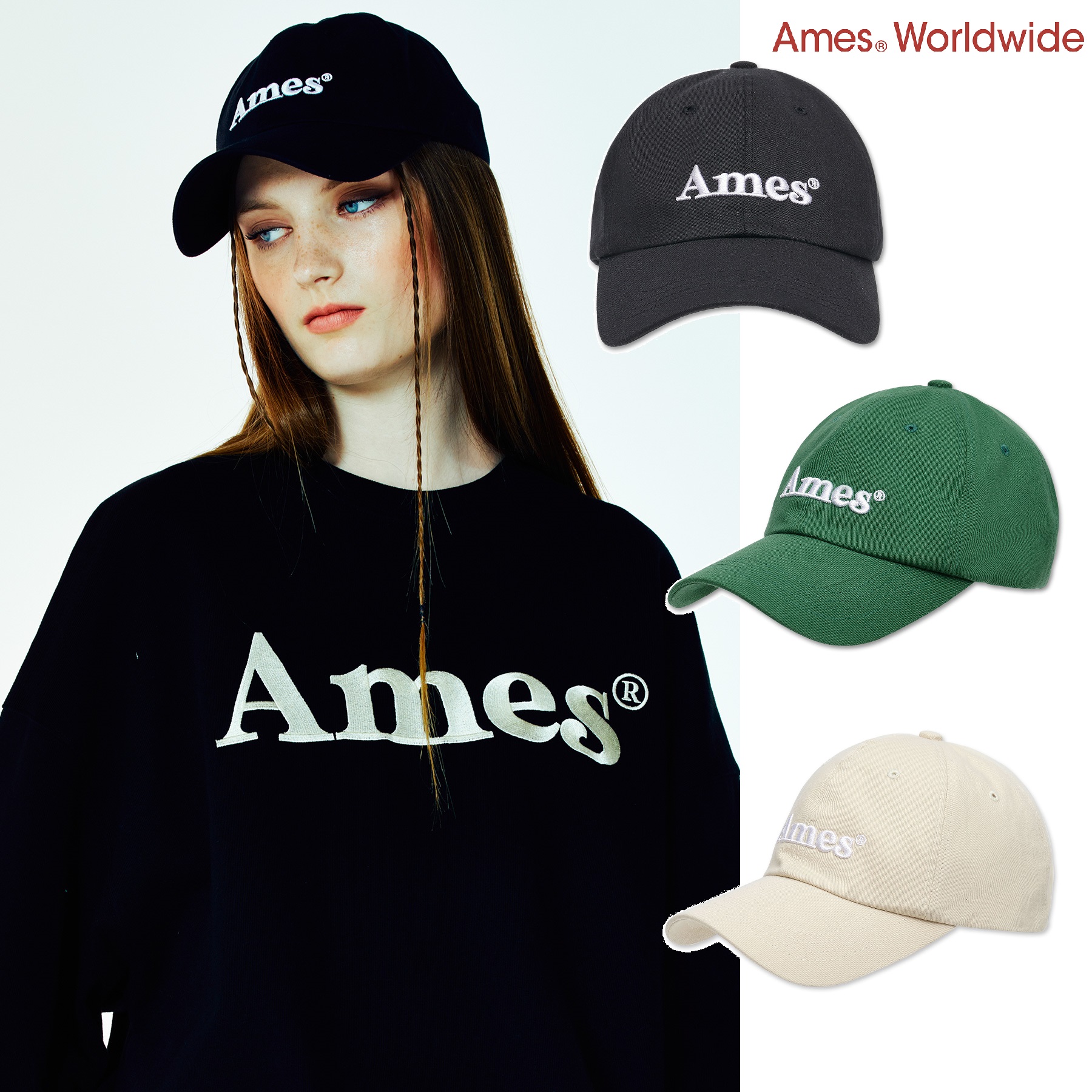 BASIC LOGO BALL CAP 3色 新商品 韓国人気 男女共用 韓国ファッション 夏のファッション 学生ファッション カップル デイリールック ヴィンテージ ストリートファッション