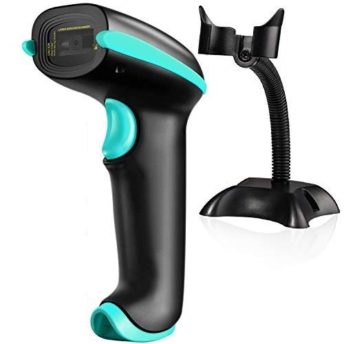 Tera ワイヤレス バーコードスキャナー CMOSセンサー搭載 走査速度500スキャン/秒 1D