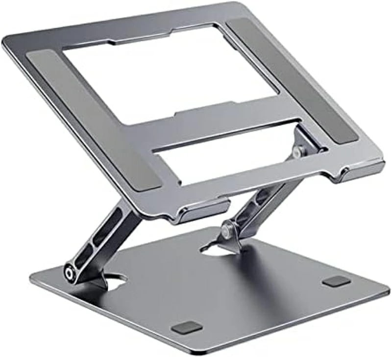 ノートパソコンスタンド 折りたたみ アルミ合金製自由に高さと傾きを調整可能 1117 3インチのノートパソコンに対応