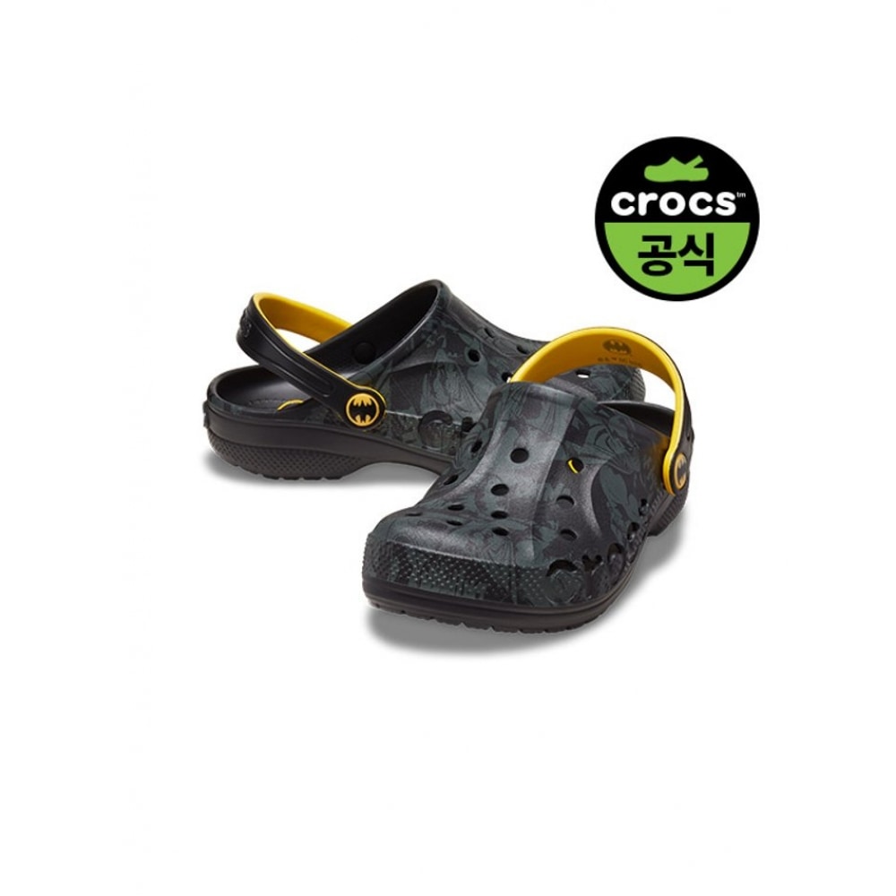 クロックスキッズ幼児用バットマン BAYA クロッグ T ブラック