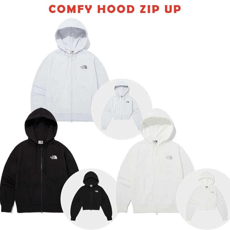韓国正規品保証 関税負担なし NJ5JQ01J COMFY HOOD ZIP UPデイリー 基本 着装 男子 女子 人気 韓国 ファッション 男女共用 アウトドアジャンパー・ブルゾン