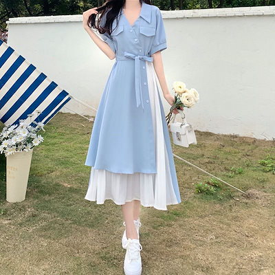 国内発送☆Simple Retro☆Vネック フレンチ レトロ ワンピース☆ Simple Retro | Women Designed, Everyday Retro.