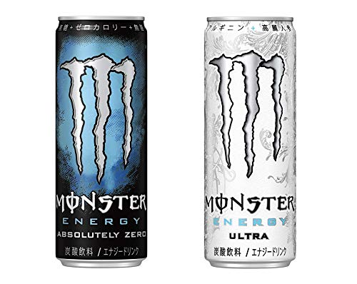 【セット買い】モンスターアブソリュートリーゼロ 355ml24本 + モンスターウルトラ缶 355ml24本 8520ml