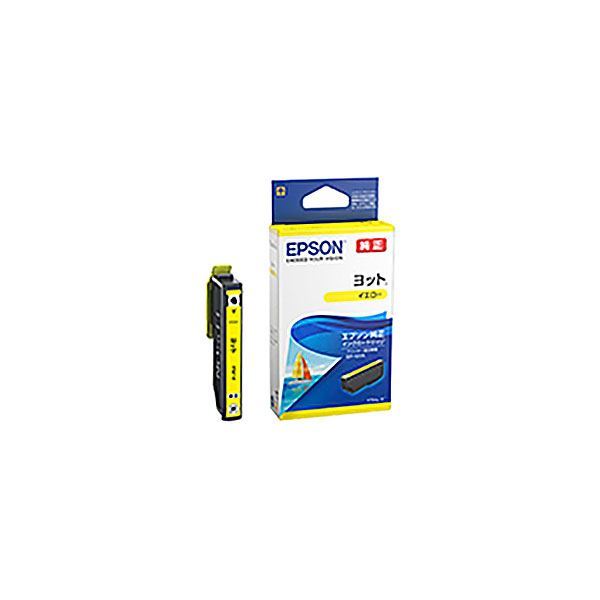 (まとめ) (純正品) EPSON エプソン インクカートリッジ (YTH-Y イエロー) (×5セット)