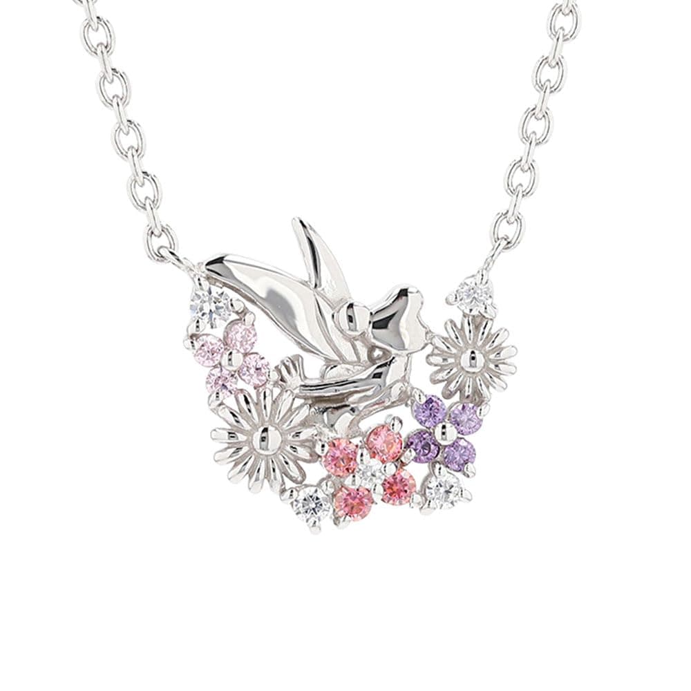 [ディズニー]Disney ティンカー・ベル シルバー ペンダント ネックレス キュービックジルコニア(VPCDS20132)