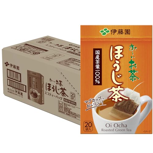 伊藤園 おーいお茶 ほうじ茶 1.8g×20袋×10個 エコティーバッグ