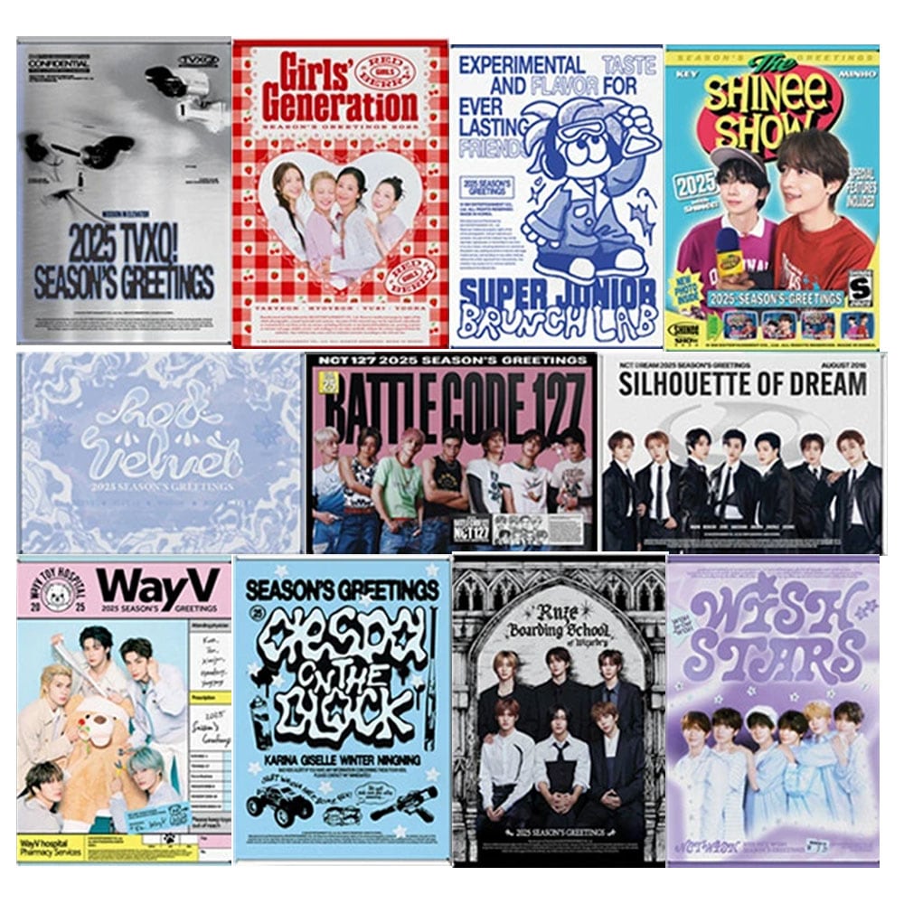 【安心国内発送】 SM ARTIST 2025 Seasons Greetings カレンダー シーグリ シーズングリーティング