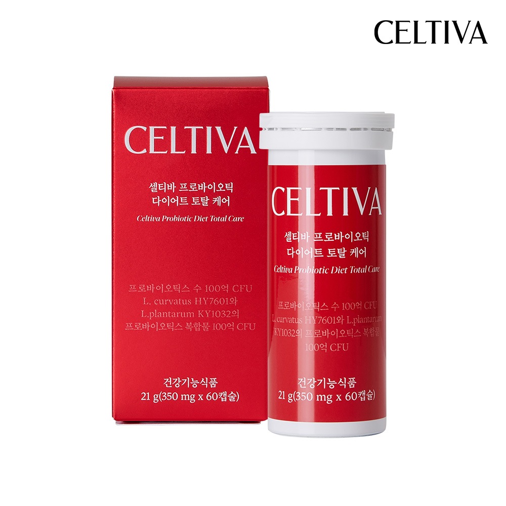 プロバイオティックダイエットトータルケア (350mg*60カプセル) 体脂肪減少2重乳酸菌 200億CFU保証 8,004円