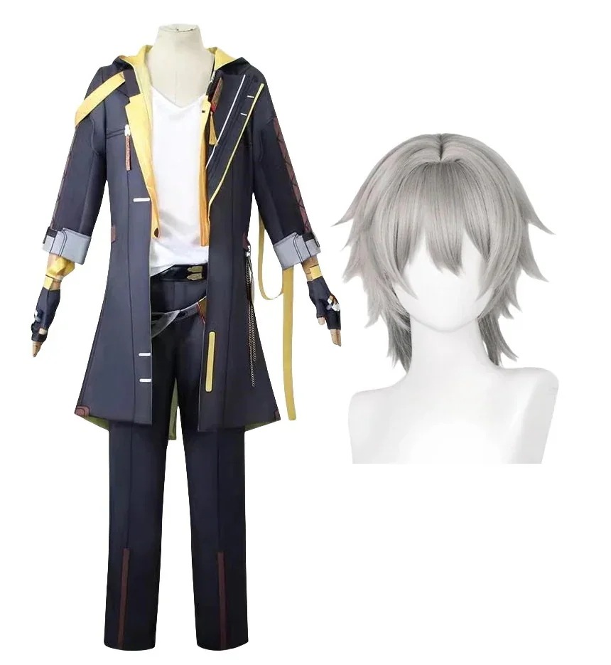 コスプレ衣主人公炎ウィッグ付き崩壊：スターレイルイベントパーティー変演出服クリスマスパーティーまでに制限