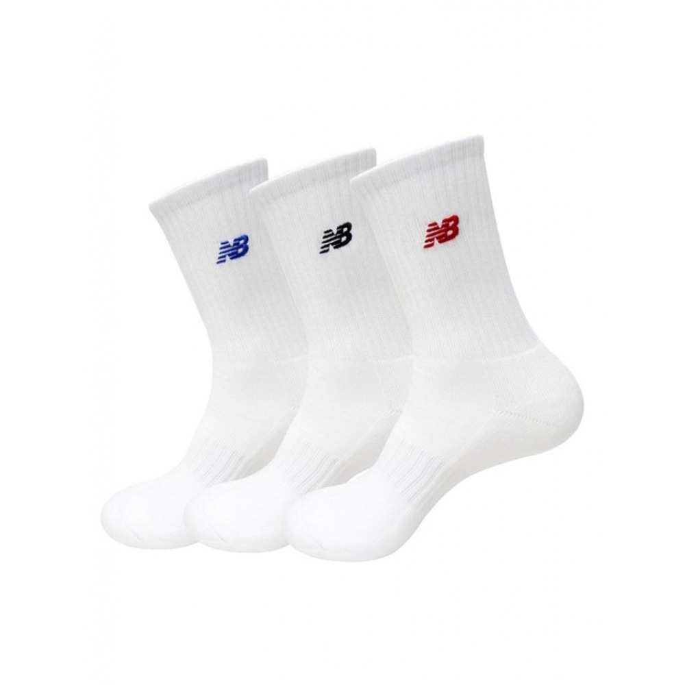 ナイキシューズニューバランスフライングロゴ 3足セットクルーソックススポーツソックス NBGEDAB111-10 8,203円