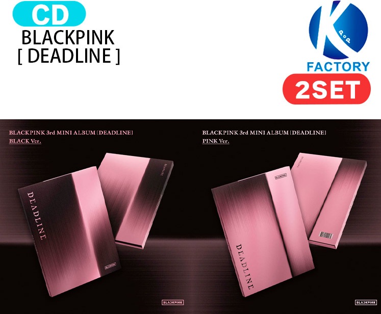 国内発送 [当店限定特典付] BLACKPINK [ DEADLINE ] 2種セット 3rd Mini Album / 1次予約
