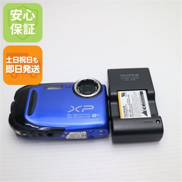 良品FinePix XP70 ブルー デジカメ FUJIFILM 104