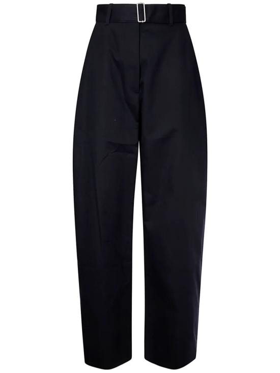 STUDIO NICHOLSON Women Straight Pants DORING SNW 1627 DARKEST NAVY