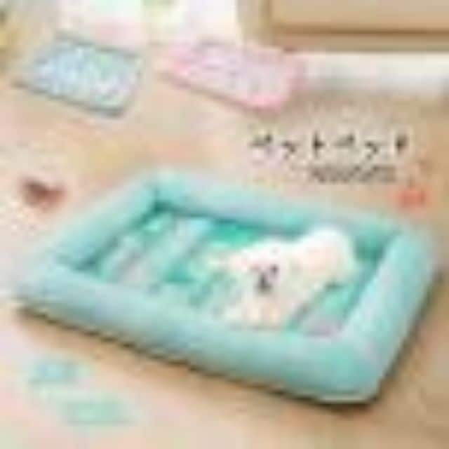 ペットベッド 夏用 接触冷感 ペット用ベッド 可愛い マット クッション 犬 猫 夏 ひんやり 洗える 滑り止め 通気性 クール 涼しい 暑さ対策