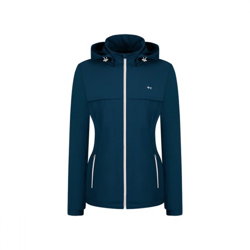 [ルイカステル] 女性用裏地付きベーシックフィットスプリングジャンパー