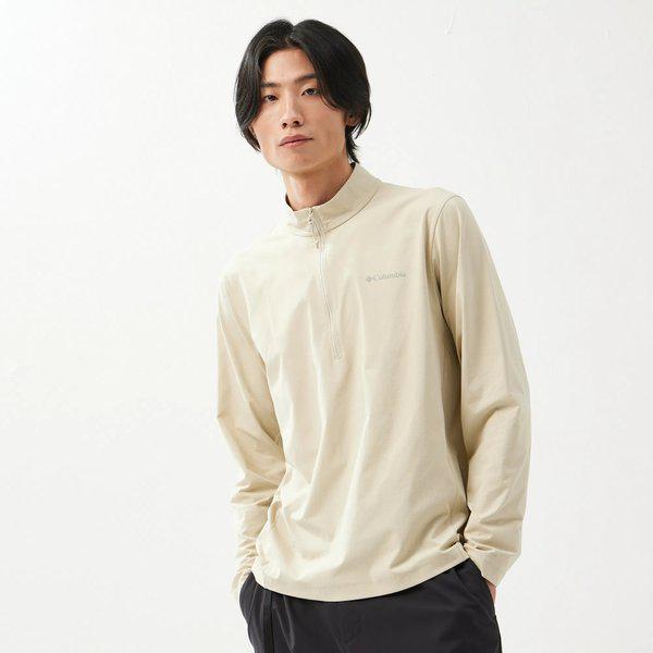 【男性】365マウンテン長袖ハーフジップTシャツ YM6592-102