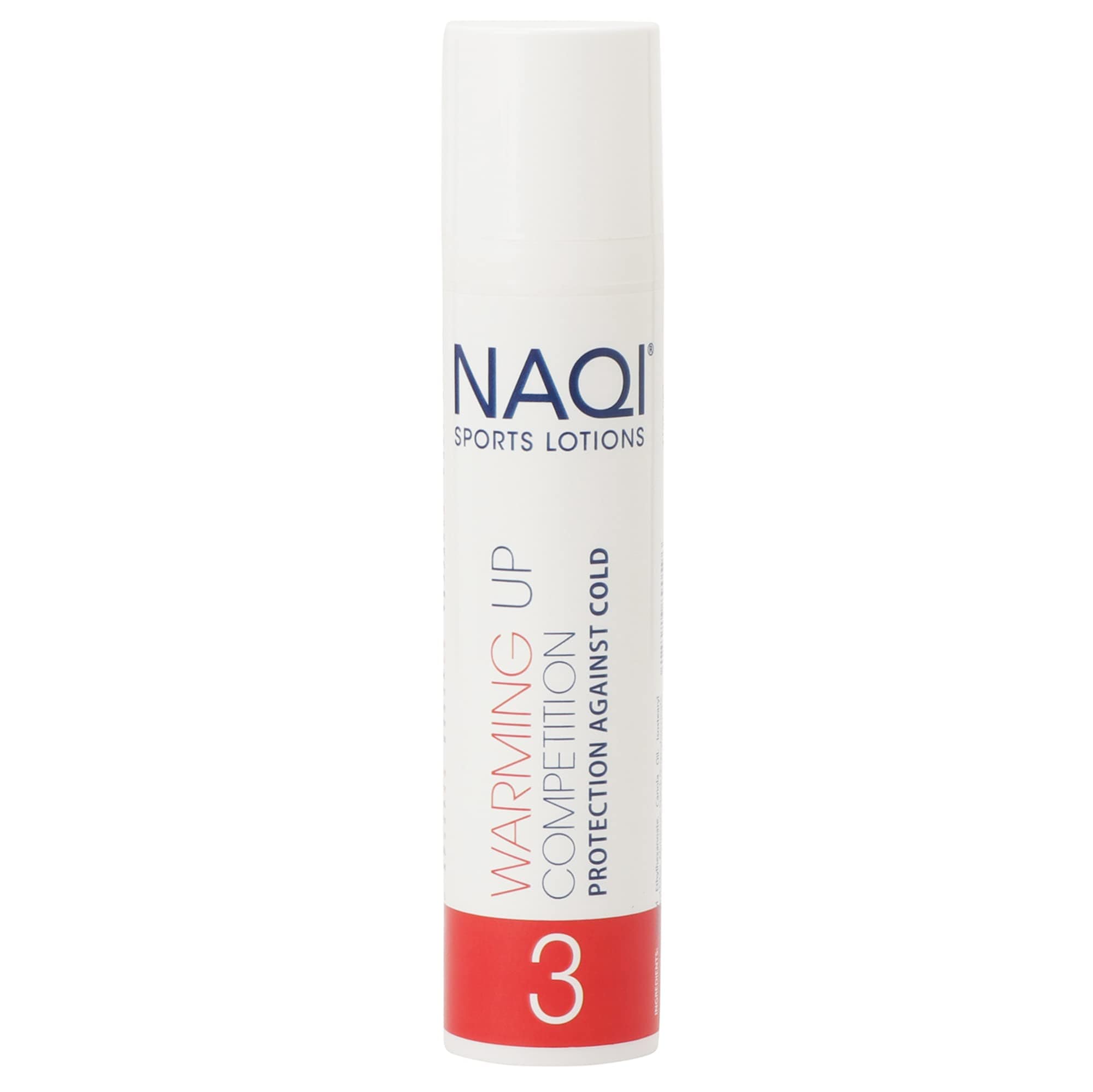 NAQI(ナキ) ウォームジェルコンペティション3 気温10度以下 ウォーミングアップ用 温感リポ(脂質)ジェル 100mL