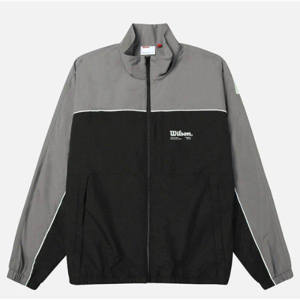 ウィンドブレーカー LQC W251001NJK23-BLK オーバーサイズ バック ジャケット