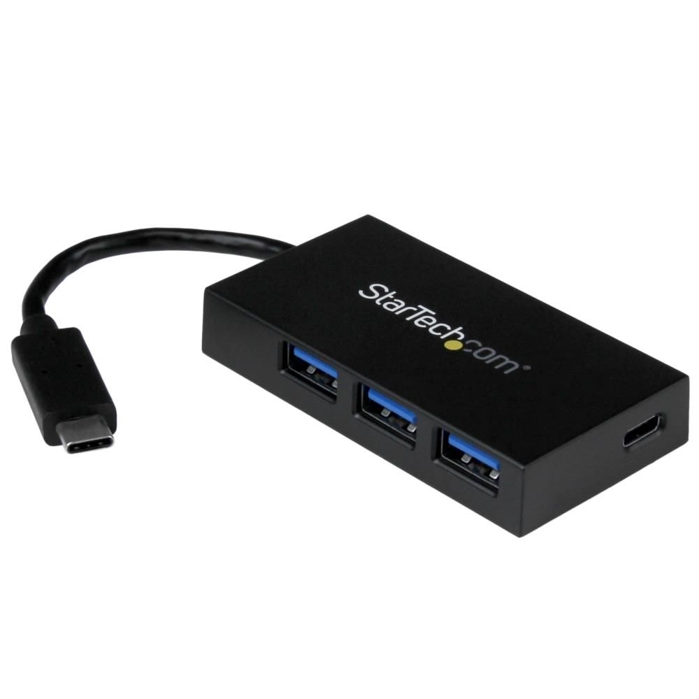 StarTech.com [HB30C3A1CFB] USB-C接続4ポートUSB 3.0ハブ US